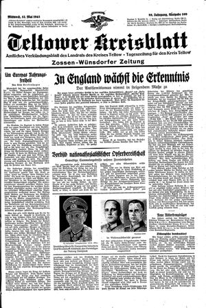 Teltower Kreisblatt vom 12.05.1943