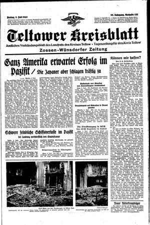 Teltower Kreisblatt on Jul 2, 1943