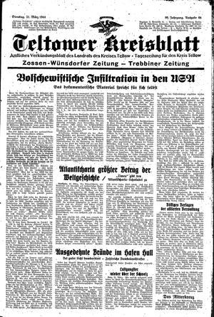 Teltower Kreisblatt on Mar 21, 1944