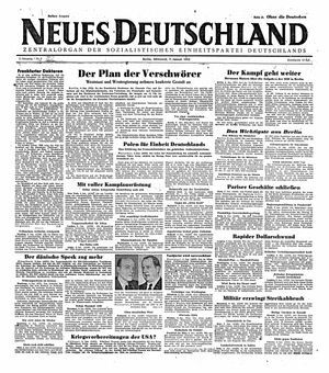 Neues Deutschland Online-Archiv vom 07.01.1948