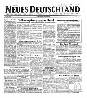 Neues Deutschland Online-Archiv vom 24.01.1948