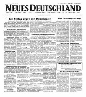 Neues Deutschland Online-Archiv vom 08.02.1948
