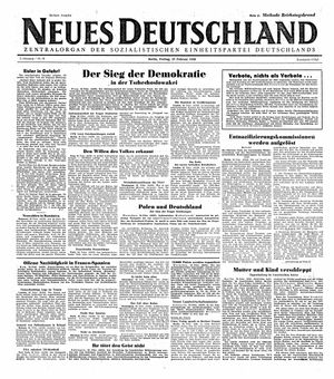Neues Deutschland Online-Archiv vom 27.02.1948