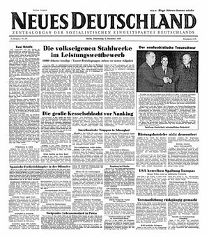 Neues Deutschland Online-Archiv vom 09.12.1948