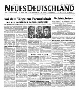 Neues Deutschland Online-Archiv vom 18.12.1948