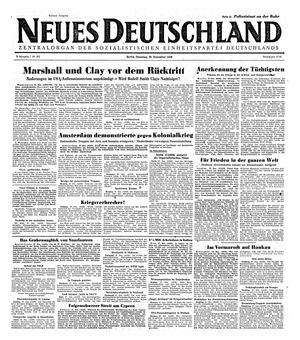 Neues Deutschland Online-Archiv on Dec 28, 1948