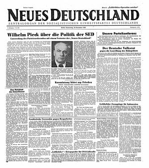 Neues Deutschland Online-Archiv vom 30.12.1948