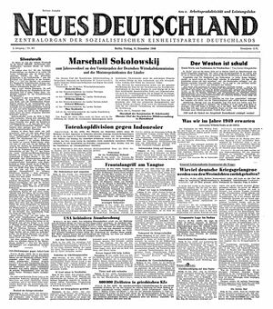 Neues Deutschland Online-Archiv vom 31.12.1948