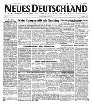 Neues Deutschland Online-Archiv on Jan 4, 1949
