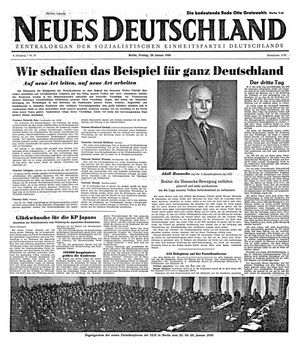 Neues Deutschland Online-Archiv vom 28.01.1949