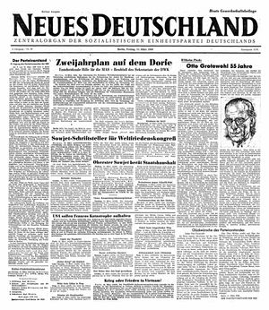 Neues Deutschland Online-Archiv vom 11.03.1949