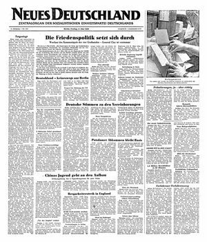 Neues Deutschland Online-Archiv vom 06.05.1949