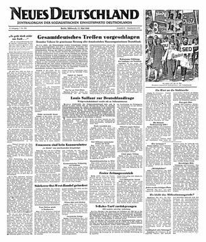 Neues Deutschland Online-Archiv vom 11.05.1949