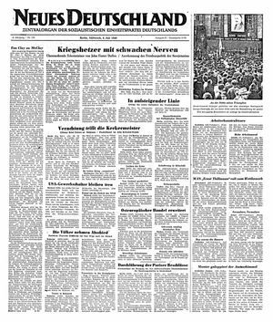 Neues Deutschland Online-Archiv vom 06.07.1949