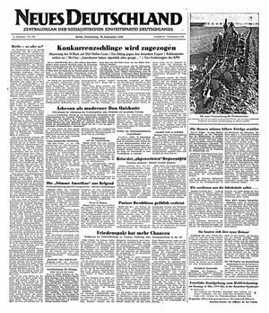 Neues Deutschland Online-Archiv on Sep 29, 1949