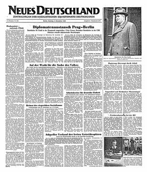 Neues Deutschland Online-Archiv vom 04.12.1949