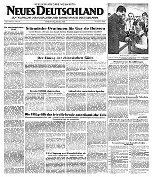 Neues Deutschland Online-Archiv on May 26, 1950