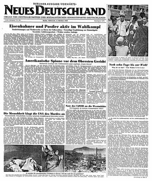Neues Deutschland Online-Archiv on Oct 4, 1950