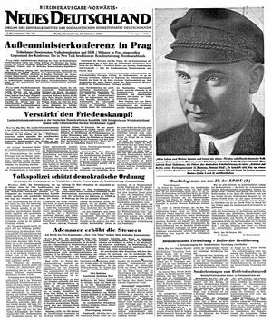 Neues Deutschland Online-Archiv on Oct 21, 1950