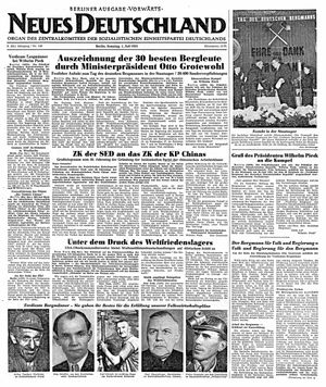 Neues Deutschland Online-Archiv on Jul 1, 1951