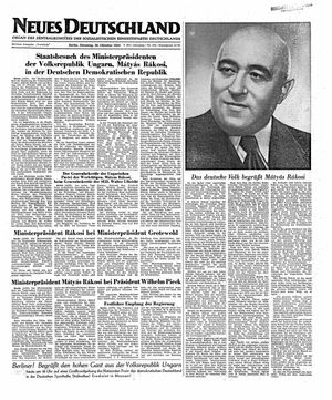 Neues Deutschland Online-Archiv on Oct 28, 1952