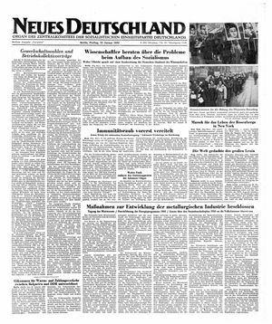Neues Deutschland Online-Archiv on Jan 23, 1953