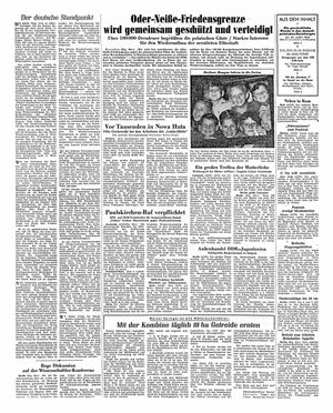 Neues Deutschland Online-Archiv vom 08.07.1955