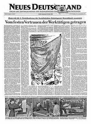 Neues Deutschland Online-Archiv vom 24.03.1956