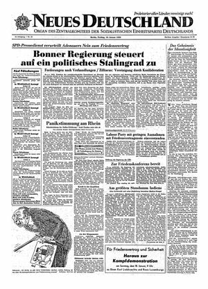 Neues Deutschland Online-Archiv vom 16.01.1959