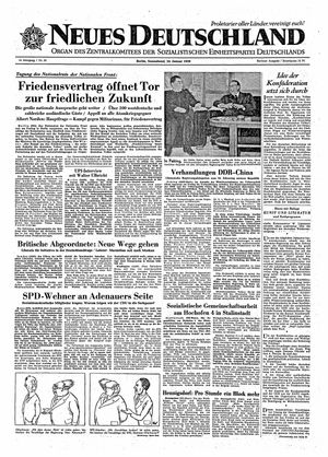 Neues Deutschland Online-Archiv vom 24.01.1959