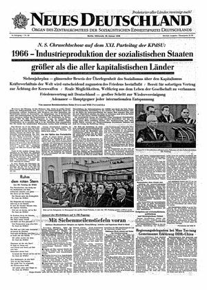 Neues Deutschland Online-Archiv vom 28.01.1959