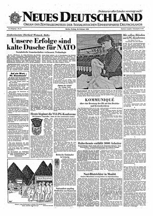 Neues Deutschland Online-Archiv vom 20.02.1959