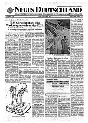 Neues Deutschland Online-Archiv vom 06.03.1959