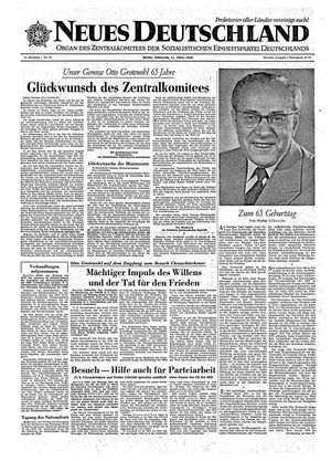 Neues Deutschland Online-Archiv vom 11.03.1959