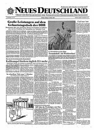 Neues Deutschland Online-Archiv vom 13.03.1959