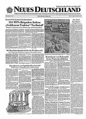 Neues Deutschland Online-Archiv vom 18.03.1959