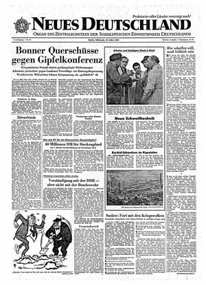 Neues Deutschland Online-Archiv vom 25.03.1959