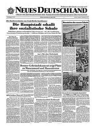 Neues Deutschland Online-Archiv on Mar 26, 1959
