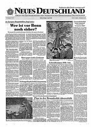Neues Deutschland Online-Archiv vom 03.04.1959