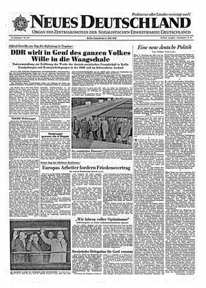 Neues Deutschland Online-Archiv vom 09.05.1959