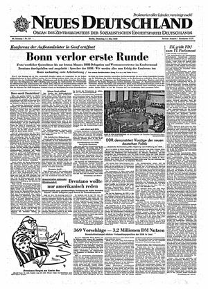 Neues Deutschland Online-Archiv vom 12.05.1959