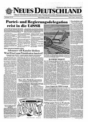 Neues Deutschland Online-Archiv vom 05.06.1959