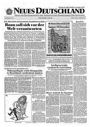Neues Deutschland Online-Archiv vom 06.06.1959