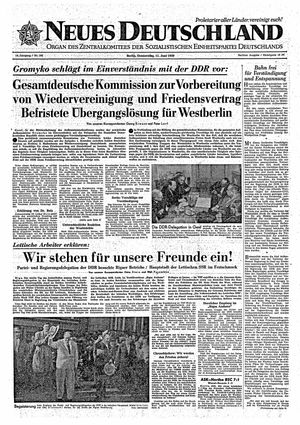 Neues Deutschland Online-Archiv vom 11.06.1959