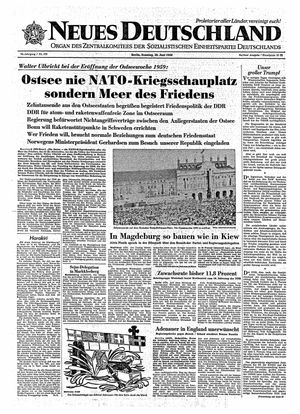 Neues Deutschland Online-Archiv vom 28.06.1959