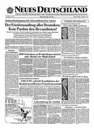 Neues Deutschland Online-Archiv vom 02.07.1959
