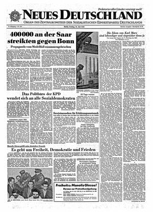 Neues Deutschland Online-Archiv vom 10.07.1959