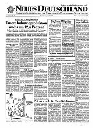 Neues Deutschland Online-Archiv vom 12.07.1959