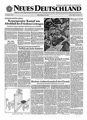 Neues Deutschland Online-Archiv vom 24.07.1959