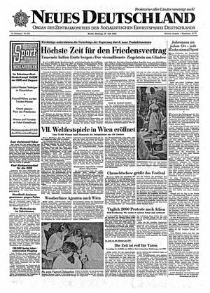 Neues Deutschland Online-Archiv vom 27.07.1959